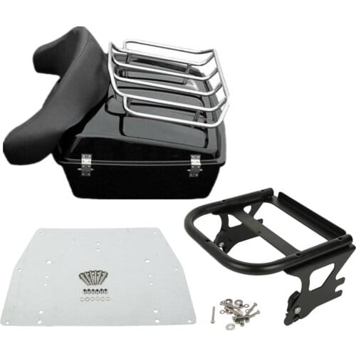 Motorcycle Chopped Pack Trunk For Harley Tour Pak Touring Road King Electra Glide Road Glide FLHT FLHX FLTR 1997-2008