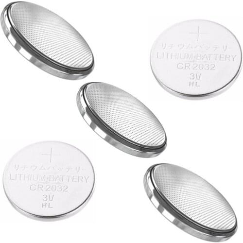 50PCS/LOT CR2032 3V Button Cell Coin Batteries For Watch Computer Toy Remote Control