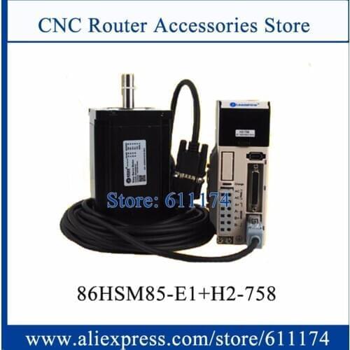 Leadshine 2 phase hybrid servo motor 8.5N.m 86HSM85-E1+H2-758 easy servo motor and driver