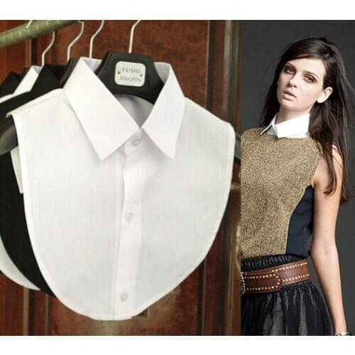 False Collar White/Black Blouse Detachable Collars Doll Collar Falscher Kragen 2016