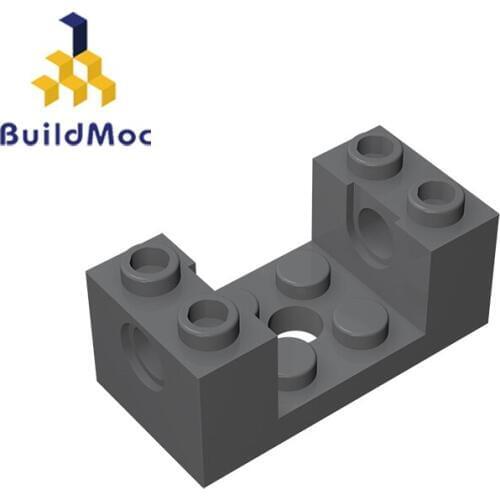 BuildMOC 26447 18975 Shaped brick 2x4x1 brick Building Blocks Parts DIY Educational Creative gift Toys