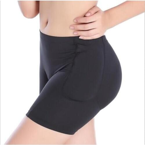 Shapewear Women Fake Butt Soft Silicone Pads and Boxers Fake Butts for Cross-Dresser Hip Enhancer Control Panties