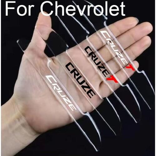 Car door anti-collision strip decoration modification For Chevrolet CRUZE CRUZET Auto Accessories sticker Car styling