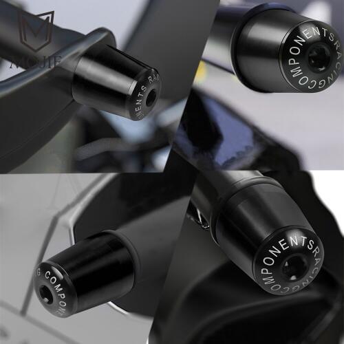 7/8" 22MM Handlebar Caps Motorcycle Hand Bar Ends Handlebar Grips For Suzuki 600/750 KATANA GSX1100F SV1000/S SV650/S TL1000 R S