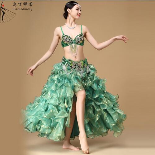 Odin narelle 2016 new summer belly dance clothing bra skirt suit girdle costumes
