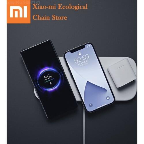 Original Xiaomi Multi-coil Wireless Fast Charging Board Support 3 Devices At The Same Time Compatible Recharge
