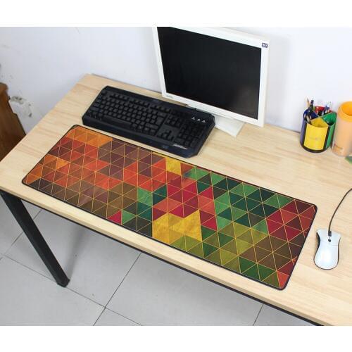 Popular Non-Skid Rubber Large Size Gaming Mouse Pad Dream Catcher Feather Pattern Mouse Mat Desktop PC Computer Laptop Mousepad