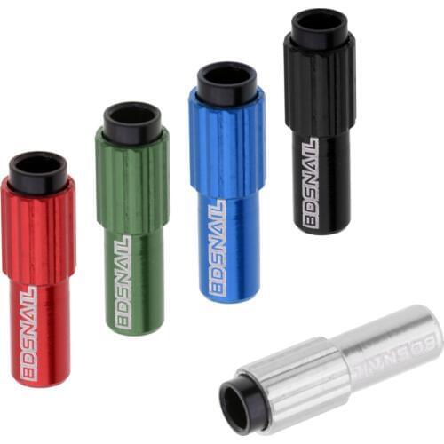 4mm Adjustment Screws Aluminum Alloy Bike Derailleur Shifter Cable Housing End Caps Ferrules Red/ Green/ Blue/ Black/ Silver