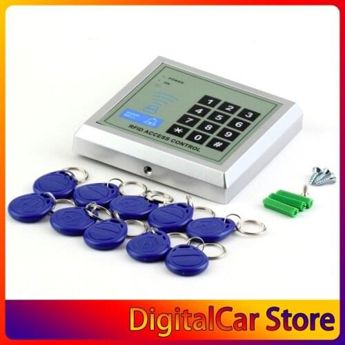 1set Security Electronic RFID Proximity Entry Door Lock Access Control System + 10 Key Fobs hot search