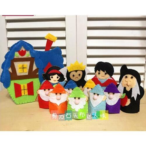 Fairy tale means even Fabric Felt kit Non-woven cloth Craft DIY Sewing set Felt Handwork Material DIY needlework supplies