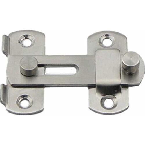 20x50x70mm Stainless Steel Home Safety Gate Door Bolt Latch Slide Lock Hardware