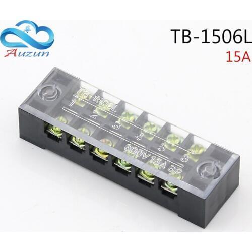 TB-1506L connection terminal discharge current 15A connection flame retardant wire connector 6P bit fixed