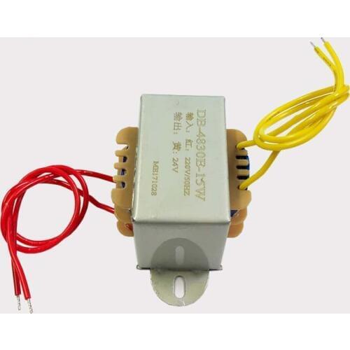 EI48*30 50W Power Transformer 15W220V-24V Transformer to 9V12V15V18V Power Frequency AC Voltage EI48 15VA