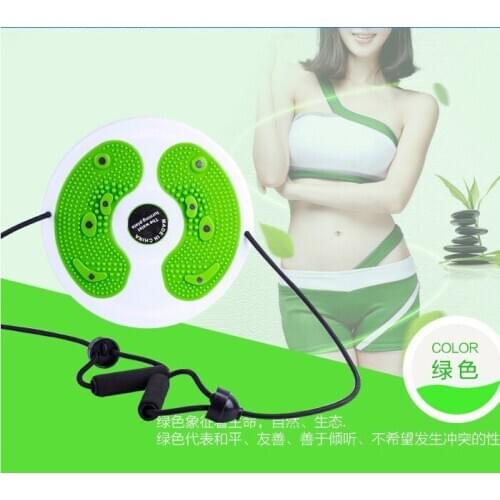 With Cord resistance Bands belt Magnetic Twister plate Twist Boards stepper Health thin waist Home yoga Gym fitness
