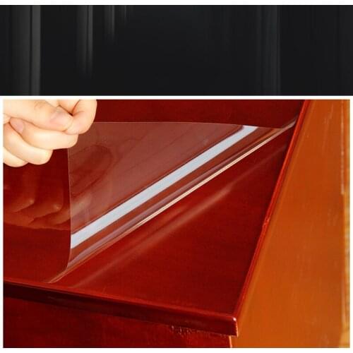 HOHOFILM 1.52x30m Roll 2Mil Furniture Vinyl Scratch Oil Proof Film Easy to remove Cabinet Table Kitchen Sticker table adhseive