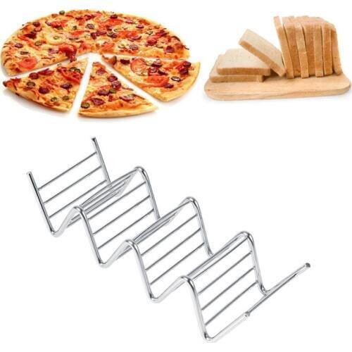 Wave Taco Holders Stainless Food Steel Mexican Rack Pancake Rack Stand Holds Hard Kitchen Tool
