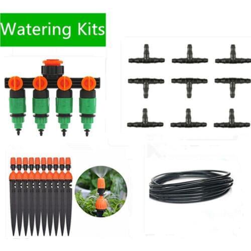 20/30m Atomizing Micro Sprinkler Set Drip Irrigation Equipment Family Balcony Garden Timing Automatic Watering Kits