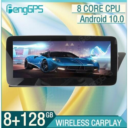 10.25“ Autoradio 8+128G Android 10.0 For Audi A4 2009-2016 RHD Car GPS Navigation Multimedia Player Headunit Carplay Bluetooth