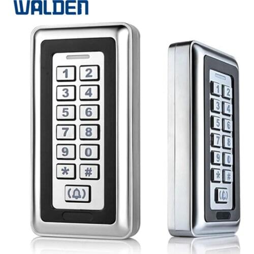 Standalone Metal Access Control System IP67 Waterproof Keypad Door RFID Access Controller