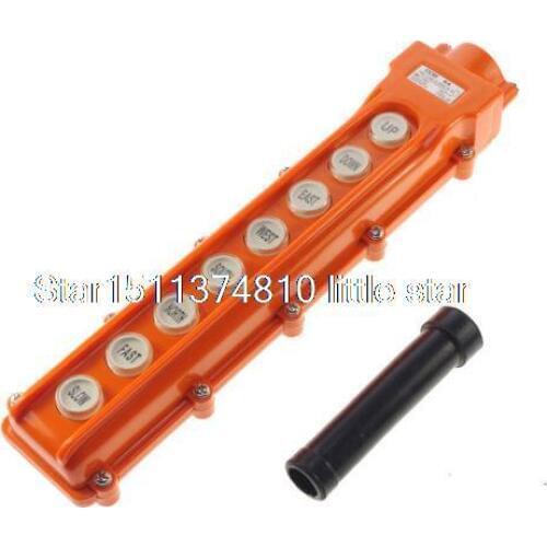For Hoist And Crane Control Station Push Button Switch 6 Ways COB-64 Up-Down