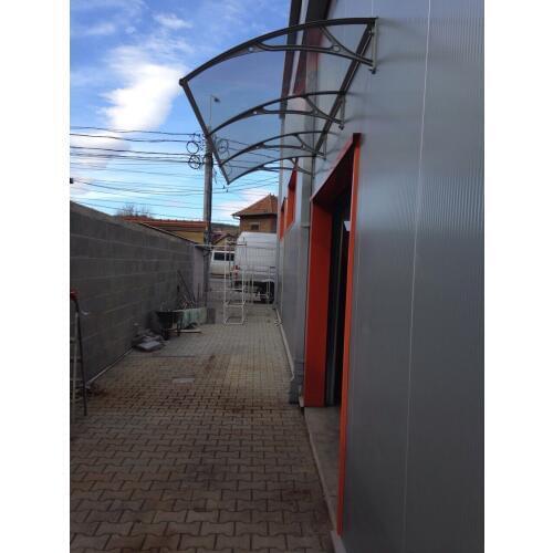 DS100300-A,100x300cm,depth 100cm, width 300cm.polycarbonate sheet with aluminum bracket polycarbonate awning