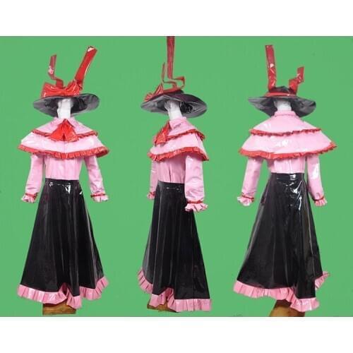 Game Touhou Project Nagae Iku Cosplay Costumes Pink Uniform Suit Uniform Dress Adult Unisex Role Play Clothing Custom-Make Any