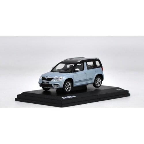 1/43 Scale Alloy Metal Diecast For SKODA Yeti Alloy Model Car Static Model Toy Auto SUV Vehicles For collections kids gifts show
