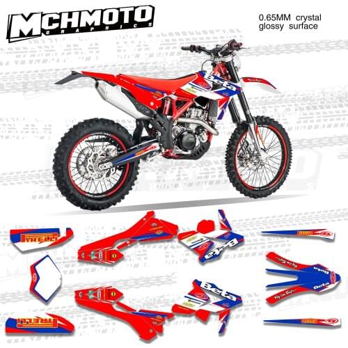 MCHMFG Motorcycle Team Graphic Decal & Sticker Kit For BETA RR 18-19 2018 2019 Sticker