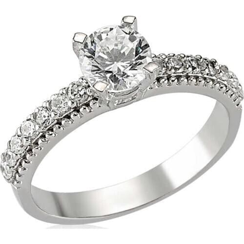 Original silver , Single Stone Ring, Good Quality and Affordable Single Stone ,Rings Types