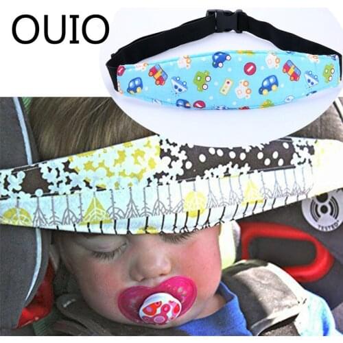 OUIO Baby Car Seat Headrest Sleeping Head Support Pad For Honda Accord Kia Ceed Sorento Audi A3 A4 B6 B8 Skoda Octavia A5 A7 2