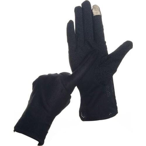 New Style Women Spring Driving Gloves Autumn Summer Sunscreen Thin Breathable Decent Nonslip Gloves Touch Screen Mittens