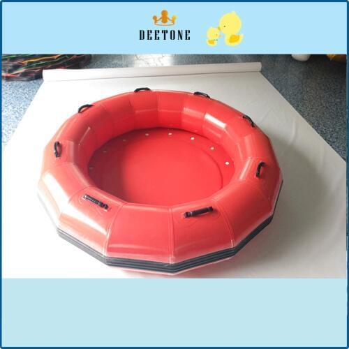 PVC 1.88m large horn water slide on the inflatable multi-person waterslide, water park water skiing equipment