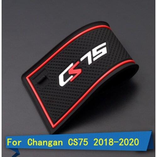 Voor Changan CS75 2018-2020 Deur Slot Pad Mat Rubber Mat Interieur Cup Kussen Groef Mat Lnterior Anti Slip auto Accessoires