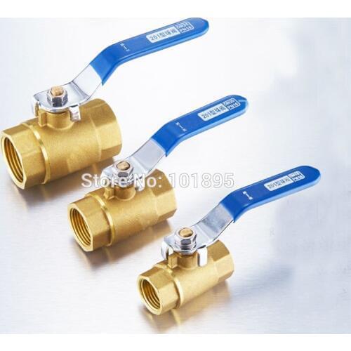 X23045 Good Quality DN15 to DN25 of Brass Material Water Pipe Ball Valve