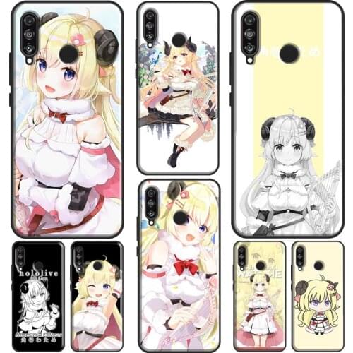 Watame Hololive Silicone Case For Huawei P30 P40 P20 Lite Mate 10 20 Pro P Smart 2019 Z 2021 Phone Cover