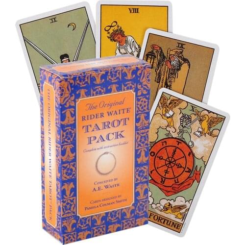 Tarot Card Game Deck Oracle Toy Divination Mystery Riding Party Electronic Guide Predicting Brain