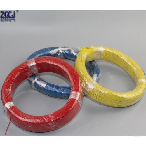 0-150 degree High temperature cable 200m per roll 0.12 mm2 Diameter high temp wire