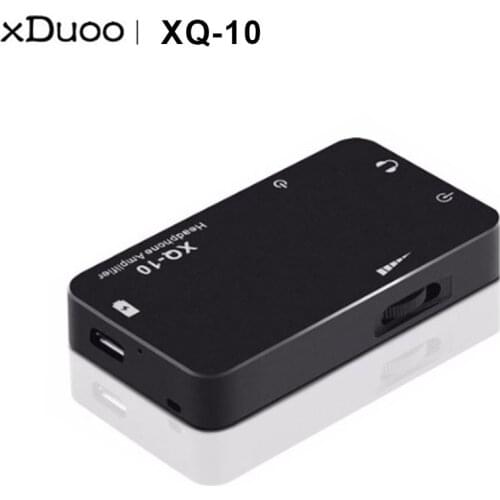 XDuoo XQ-10 Headphone Amplifier Channel 2.0 Stereo Hifi Mini Portable Earphone Amplifier Can Connect MP3/MP4 Music Player