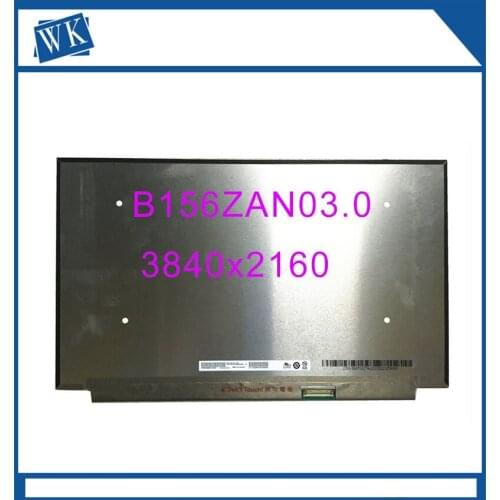 15.6inch laptop lcd led display 4K LCD Screen Display 3840x2160 EDP 40PIN B156ZAN03.0 notebook matrix screen