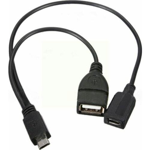 2 Pack USB Port Terminal Adapter OTG Cable For Fire TV Stick 2nd or Terminal 3 USB Port Gen Converter Fire K7F7