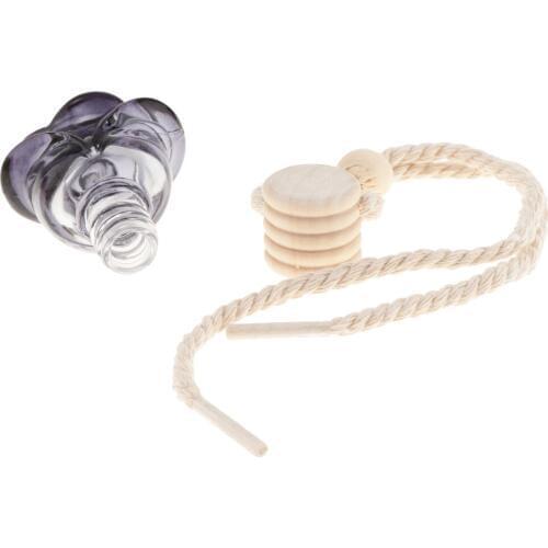 30-Pack Mini Perfume Pendant Car Accessories Pendant Perfume Bottle Oil Car Perfume Bottles Car Flower