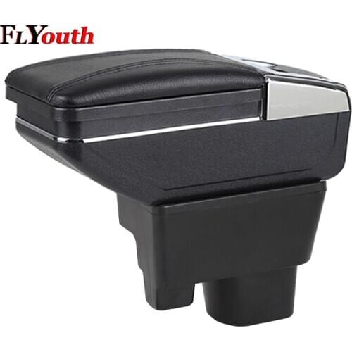 Car Armrest Box Central Store Content Box Cup Holder Ashtray Car-Styling Products Interior Accessory Part For Geely Mk 2009-2013