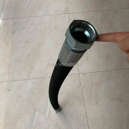 Free shipping 2pcs/lot 39572383 black oil hose assembly for IR air compressor