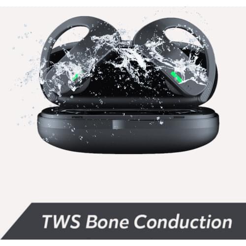 DACOM Bonebuds Bone Conduction Waterproof Sports Earphone Wireless TWS Earbuds Bluetooth Headphones Stereo with Mic