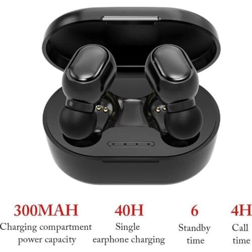 Wireless Headset TWS 5.0 Bluetooth Sports Game HIFI Waterproof Mini Earplugs with Charging Box Support Multi-point Connection