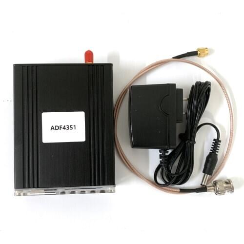 Digital display ADF4350/ ADF4351 137.5MHZ-4.4GHZ/ 35MHZ-4.4GHZ Signal generator frequency RF signal source with usb DC9v 12v