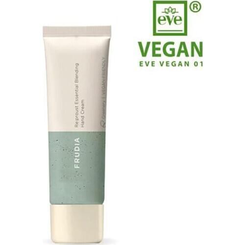 Essential Blending Hand Cream (Greenery) - Frudia, 100% aroma scent good moisturizing vegan hand cream moringa oil shea butter