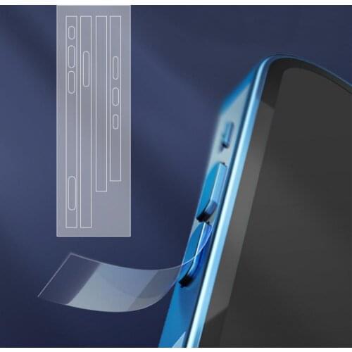 Full Cover Back Hydrogel Film on the For iPhone 12 Pro Max Mobile Phone Side Film For iPhone 12 mini Not Glass Screen Protector