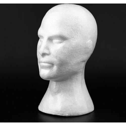 Hot Foam Head Practical Mannequin Head Dummy Head Female Head Model Hat Wig Glasses Convenient Prop Display