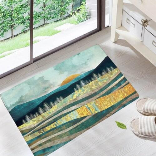 Floor Doormats Living Rooms Anti-slip Carpet for Home Balcony Bedroom Kitchen Bathroom Rug Entrance Door Mat